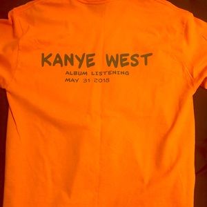 Kanye West Album Listening Long Sleeve Shirt